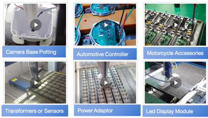 2 컴포넌트 Ab 접착제 에포시 樹脂 혼합 기계 작은 접착제 분배 기계 2